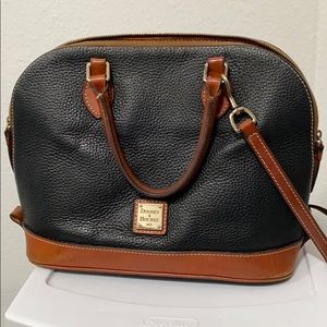 Dooney and Burke Pebble Grain Darcy Satchel